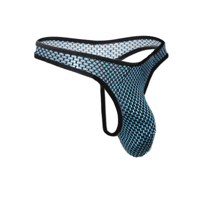 String mit transparentem Netzmuster