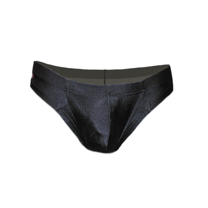 Slip mit Glanzstoff