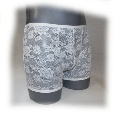 Netzpants Spitzenstoff