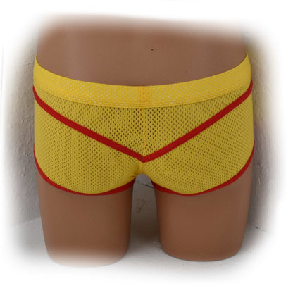 String-Pants zweifarbig angesetzt