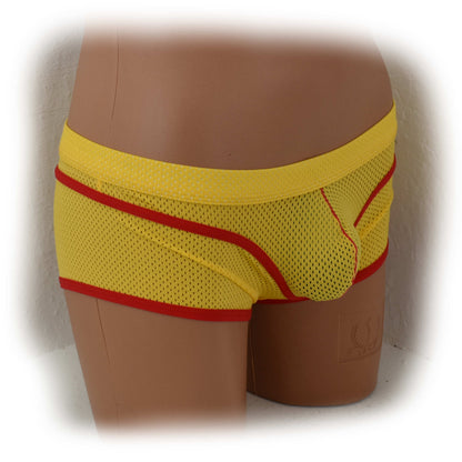 String-Pants zweifarbig angesetzt