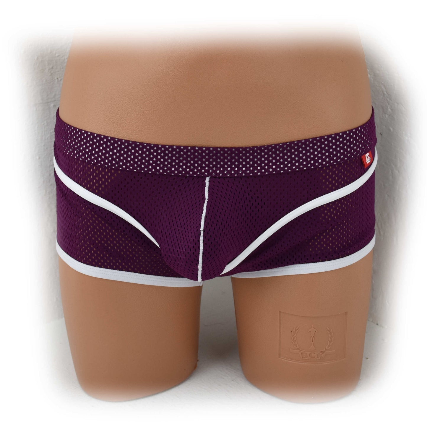 String-Pants zweifarbig angesetzt