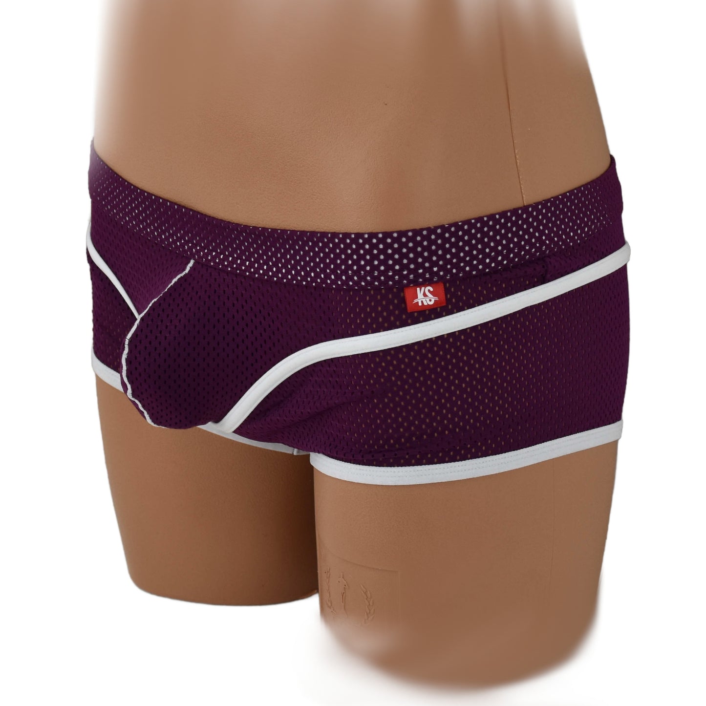 String-Pants zweifarbig angesetzt