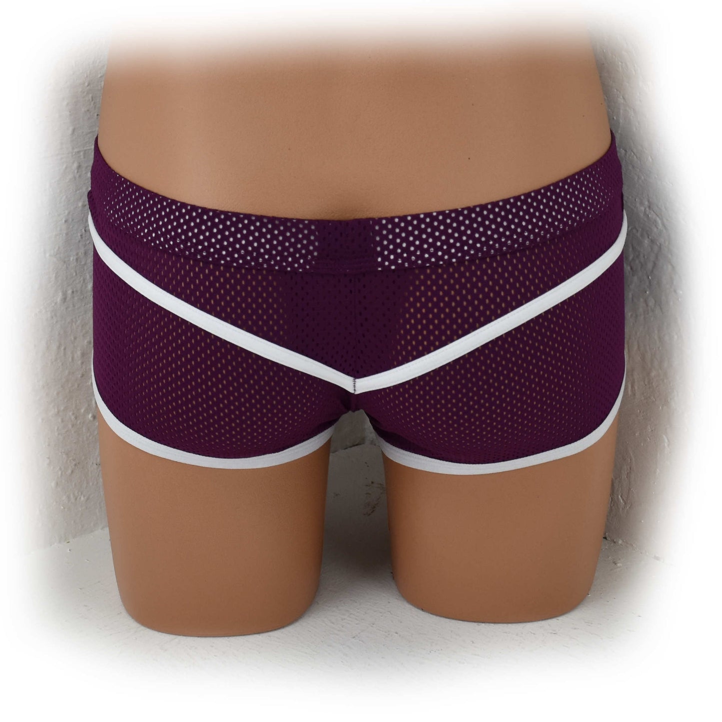 String-Pants zweifarbig angesetzt