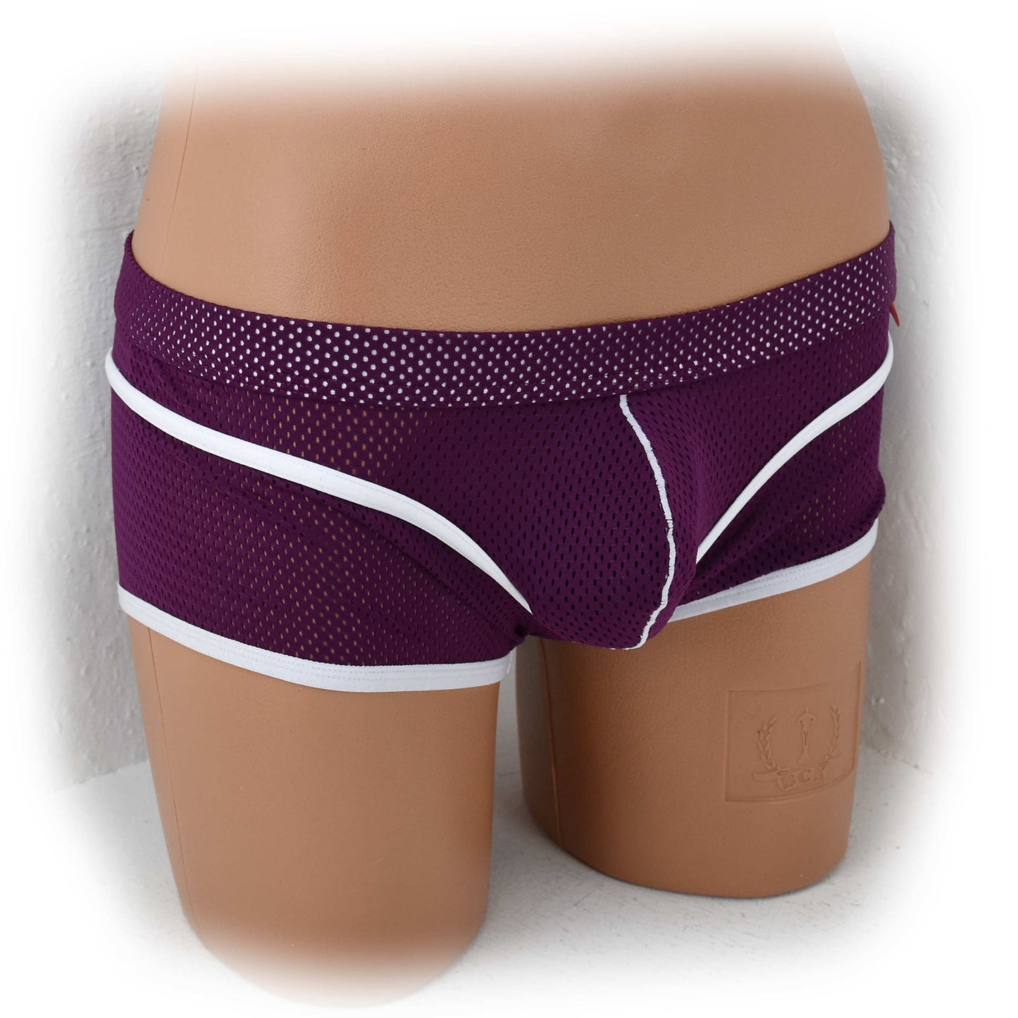 String-Pants zweifarbig angesetzt