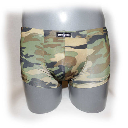 Man Military Style Underwear Slim camouflage Boxers