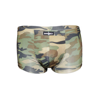 Man Military Style Underwear Slim camouflage Boxers
