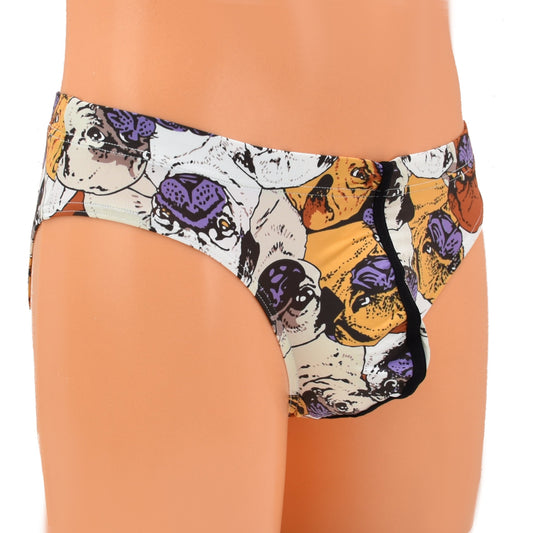 Herren Slip mit durchgehendem Streifen in der Mitte