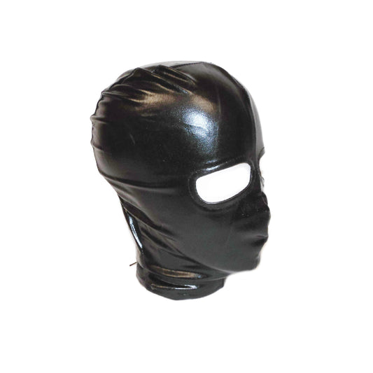 Black Hood Showing Eyes