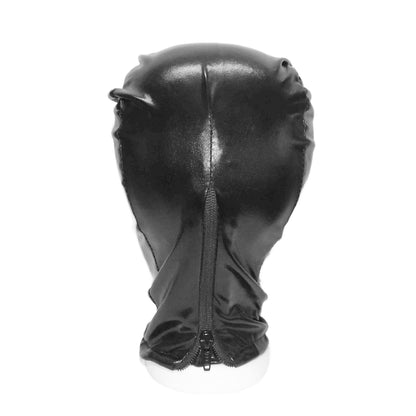 Black Hood Showing Eyes