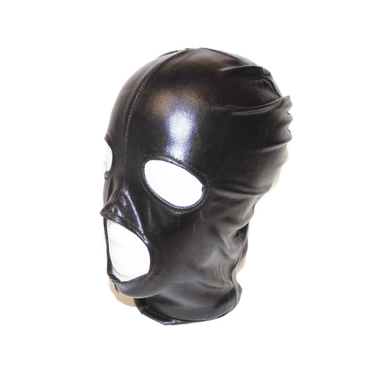 Black Hood Showing Nose, Mouth and Eyes