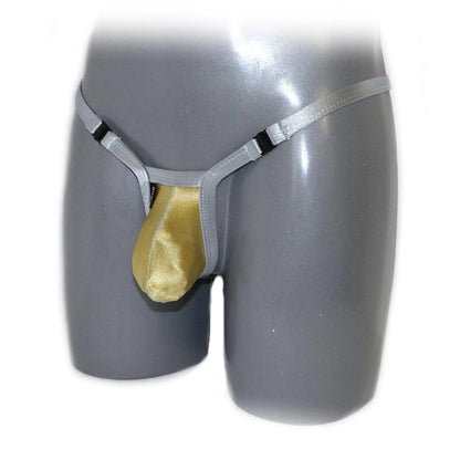 Men Micro Thong Open Butt mit Clips