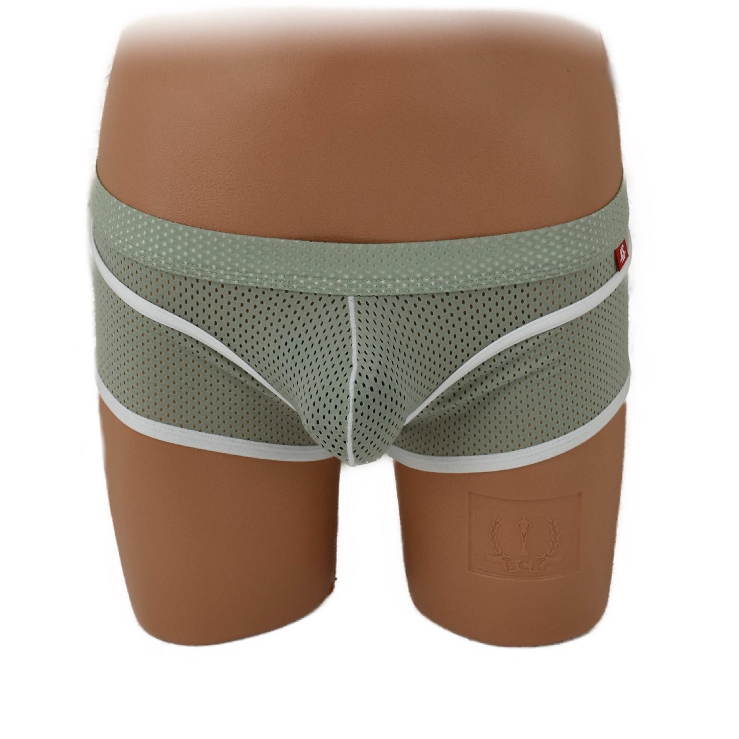 String-Pants zweifarbig angesetzt