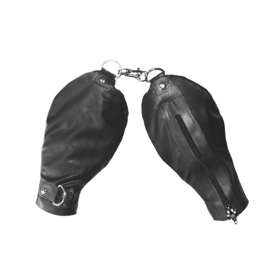 Latex Fäustlinge 0,4mm stark mit Reißverschluss