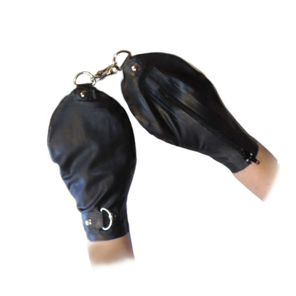 Latex Fäustlinge 0,4mm stark mit Reißverschluss
