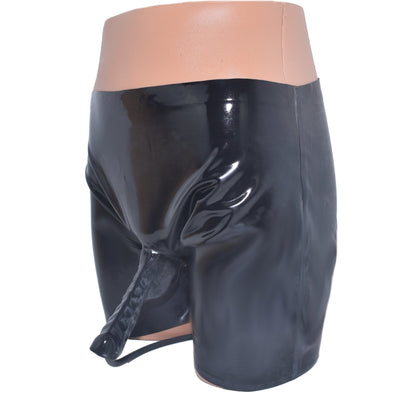 Latex Shorts Condom mit Schlauch