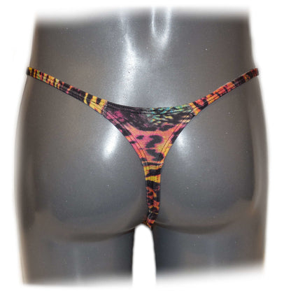 Men thong bulge pouch Animal Print