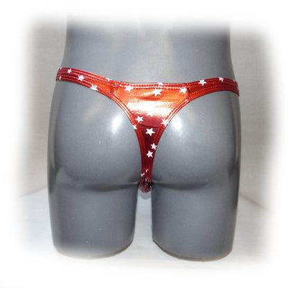 Stage Show Stars Printing Thongs