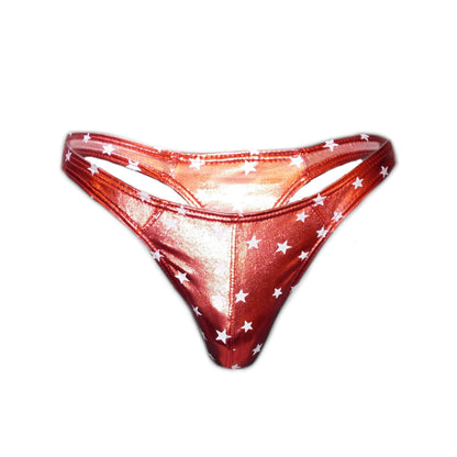 Stage Show Stars Printing Thongs