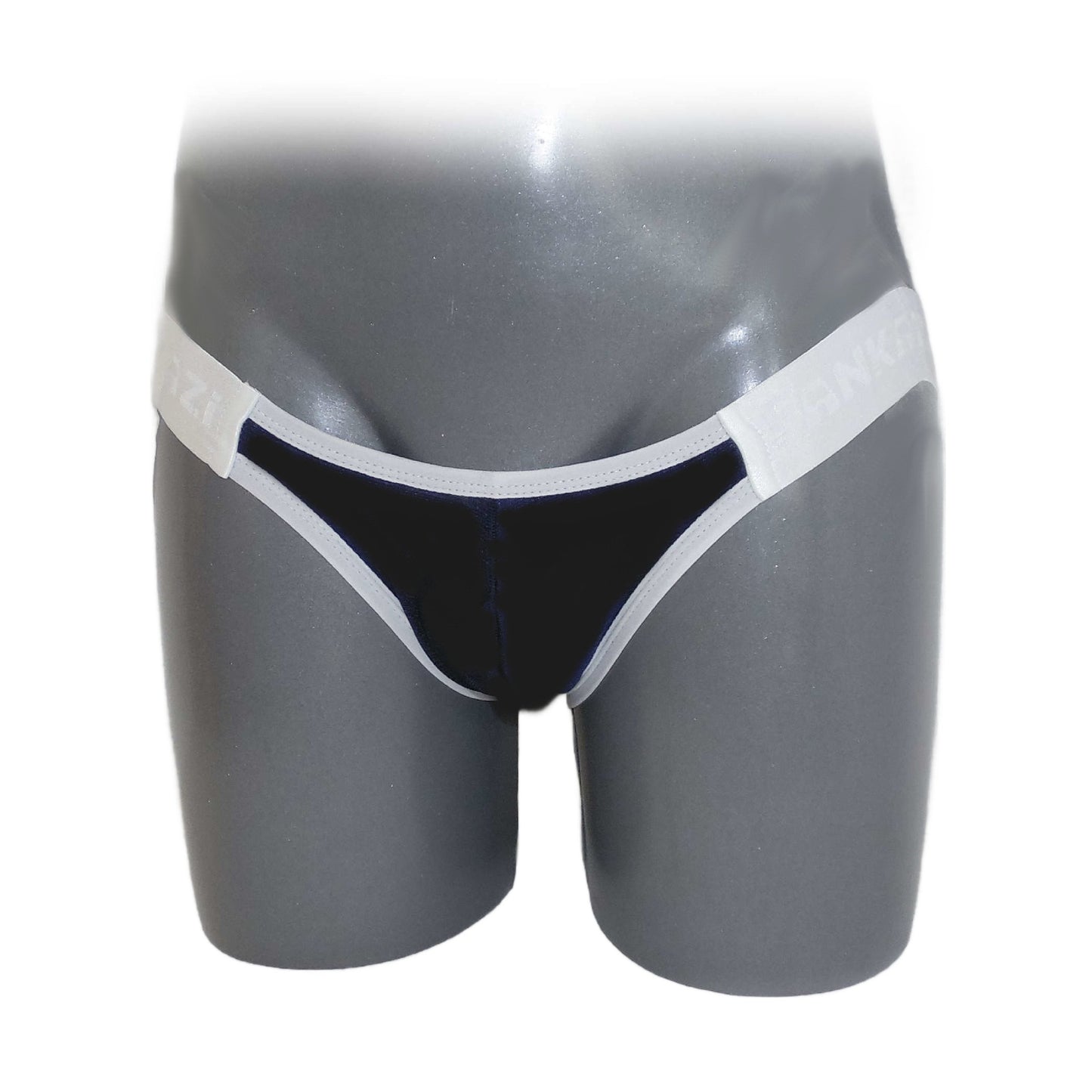 Open Butt Jockstrap Underwear Black