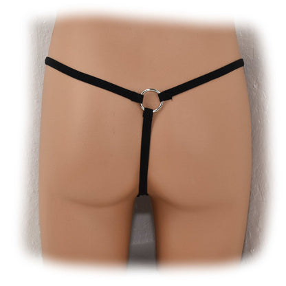 Padded push-up mini thong for more in the crotch