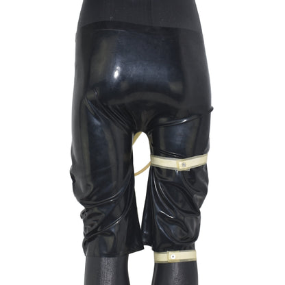 Latex Shorts Condom mit Urin bag