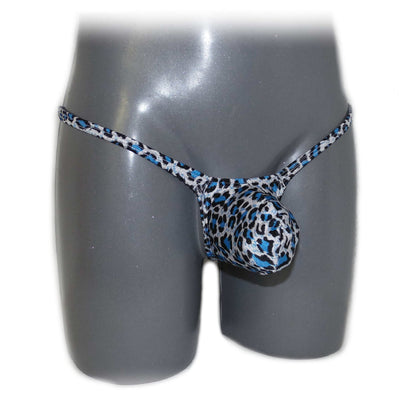 Mens thong bulge pouch thong