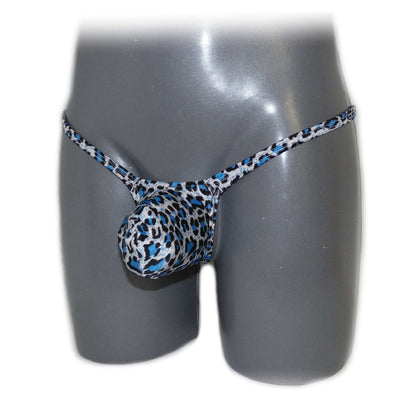 Mens thong bulge pouch thong