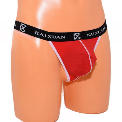 String for men farbiger Bund