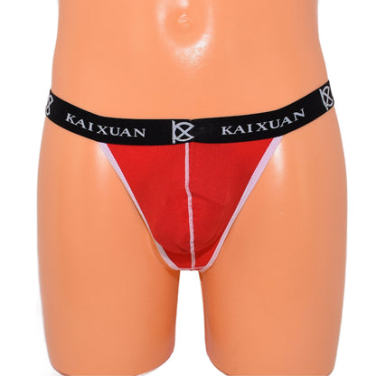 String for men farbiger Bund