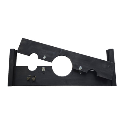 Pranger Halspranger, schwarz lackiert