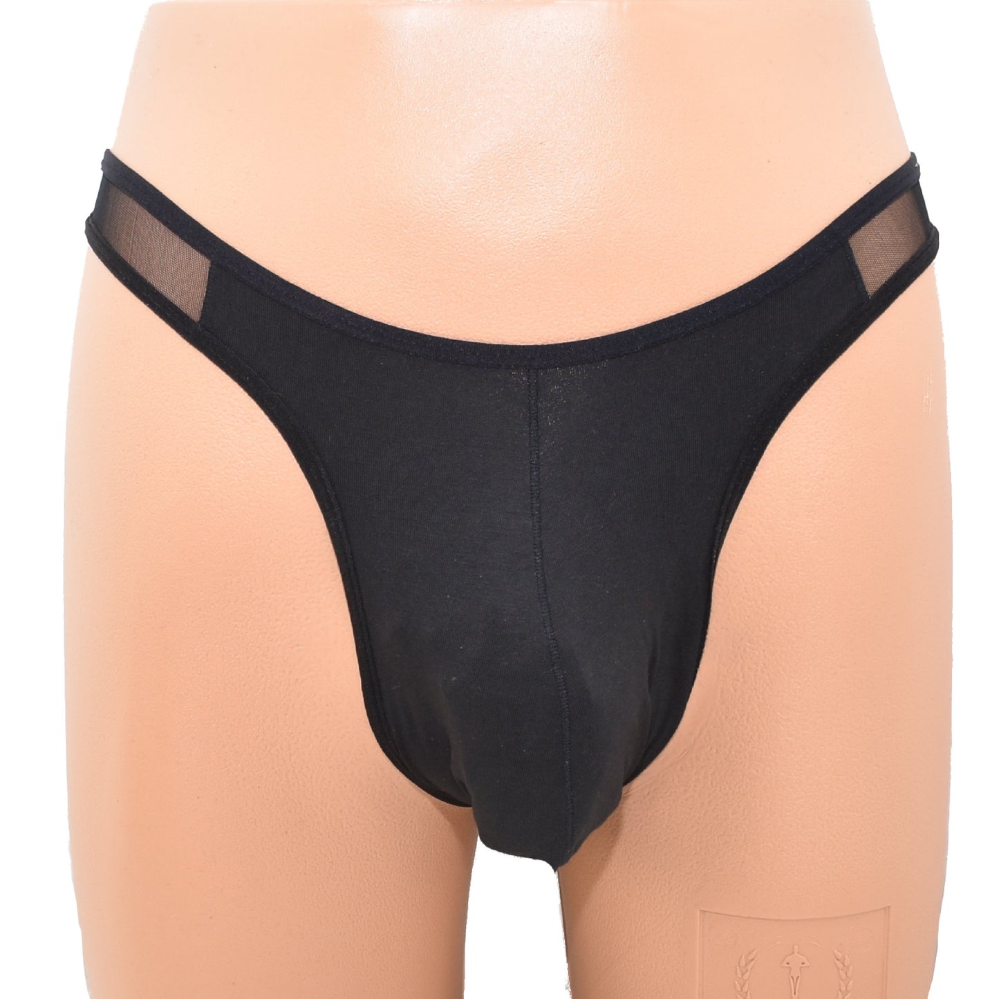 Men Pouch Transparent See Through Mesh Male String