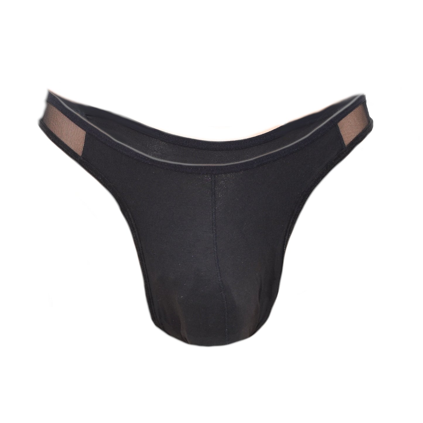 Men Pouch Transparent See Through Mesh Male String