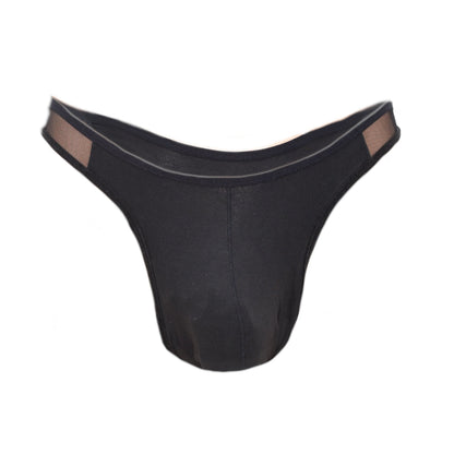 Men Pouch Transparent See Through Mesh Male String