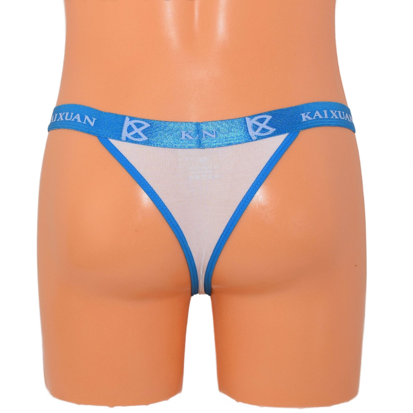 String for men, colored waistband