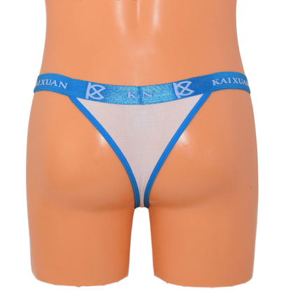 String for men, colored waistband