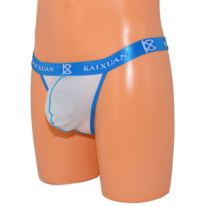 String for men, colored waistband