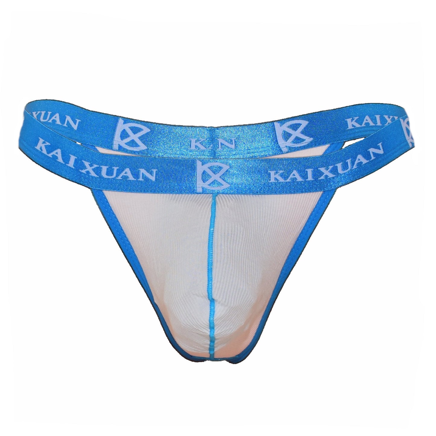 String for men, colored waistband