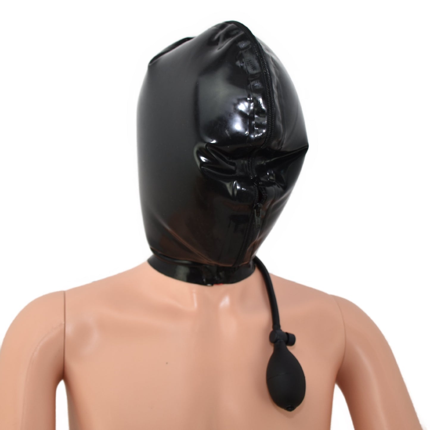 Latex Ballon-Maske zum Aufpumpen