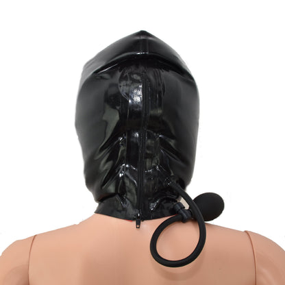 Latex Ballon-Maske zum Aufpumpen