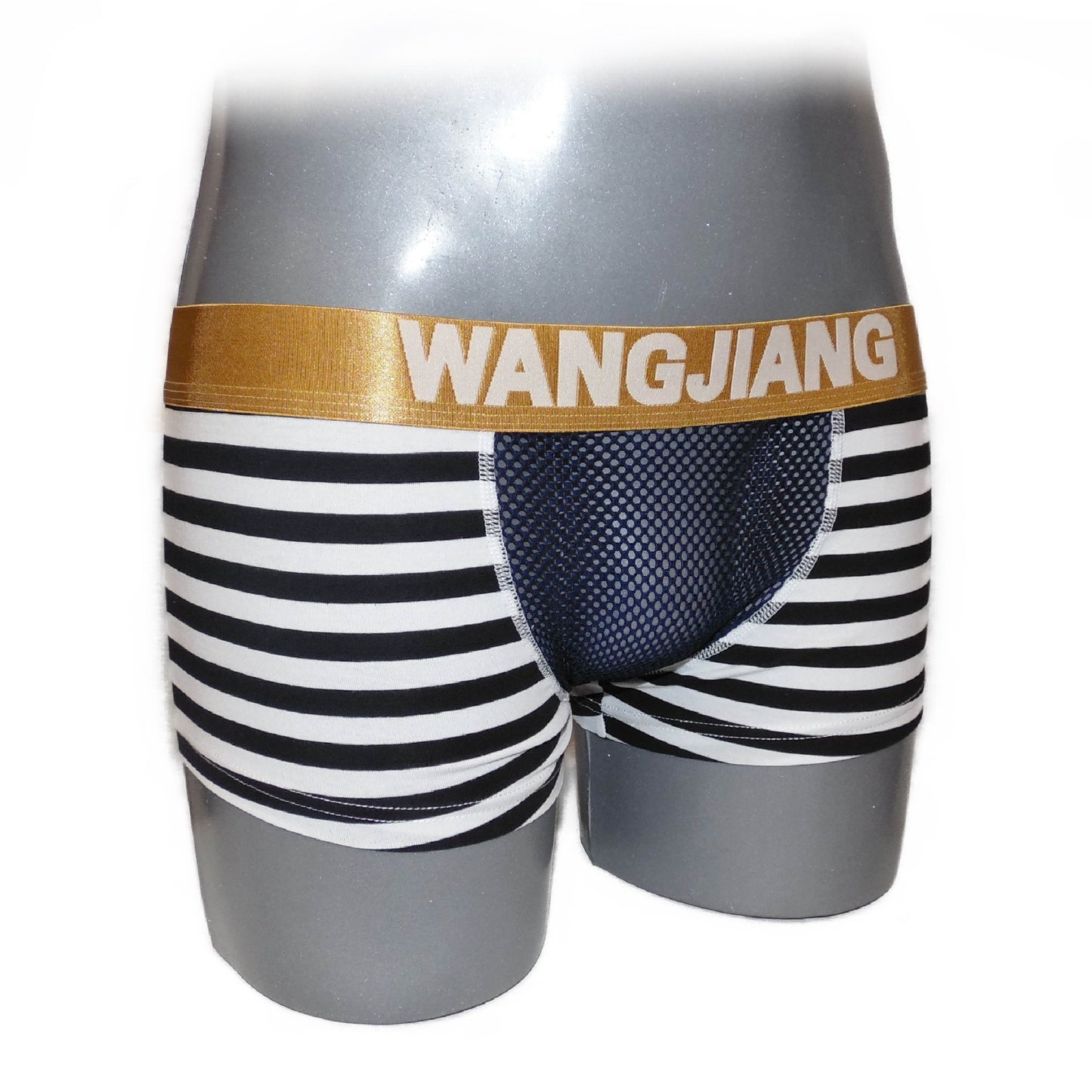 Boxer styliches Streifen-Design und mit betontem Beutel