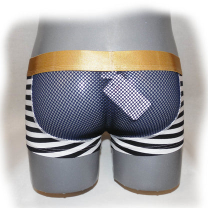 Boxer styliches Streifen-Design und mit betontem Beutel