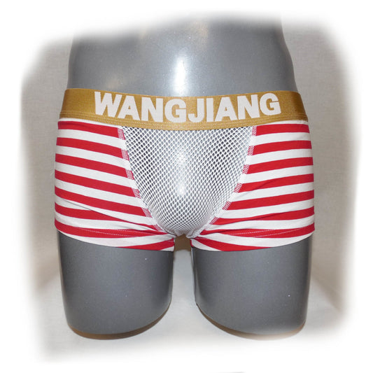 Boxer styliches Streifen-Design und mit betontem Beutel