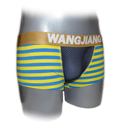 Boxer styliches Streifen-Design und mit betontem Beutel