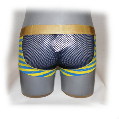 Boxer styliches Streifen-Design und mit betontem Beutel