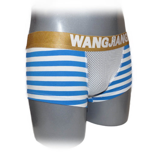 Boxer styliches Streifen-Design und mit betontem Beutel