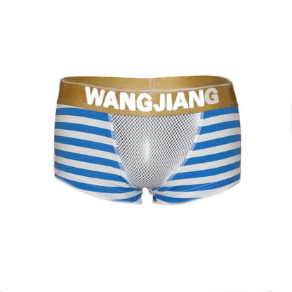 Boxer styliches Streifen-Design und mit betontem Beutel