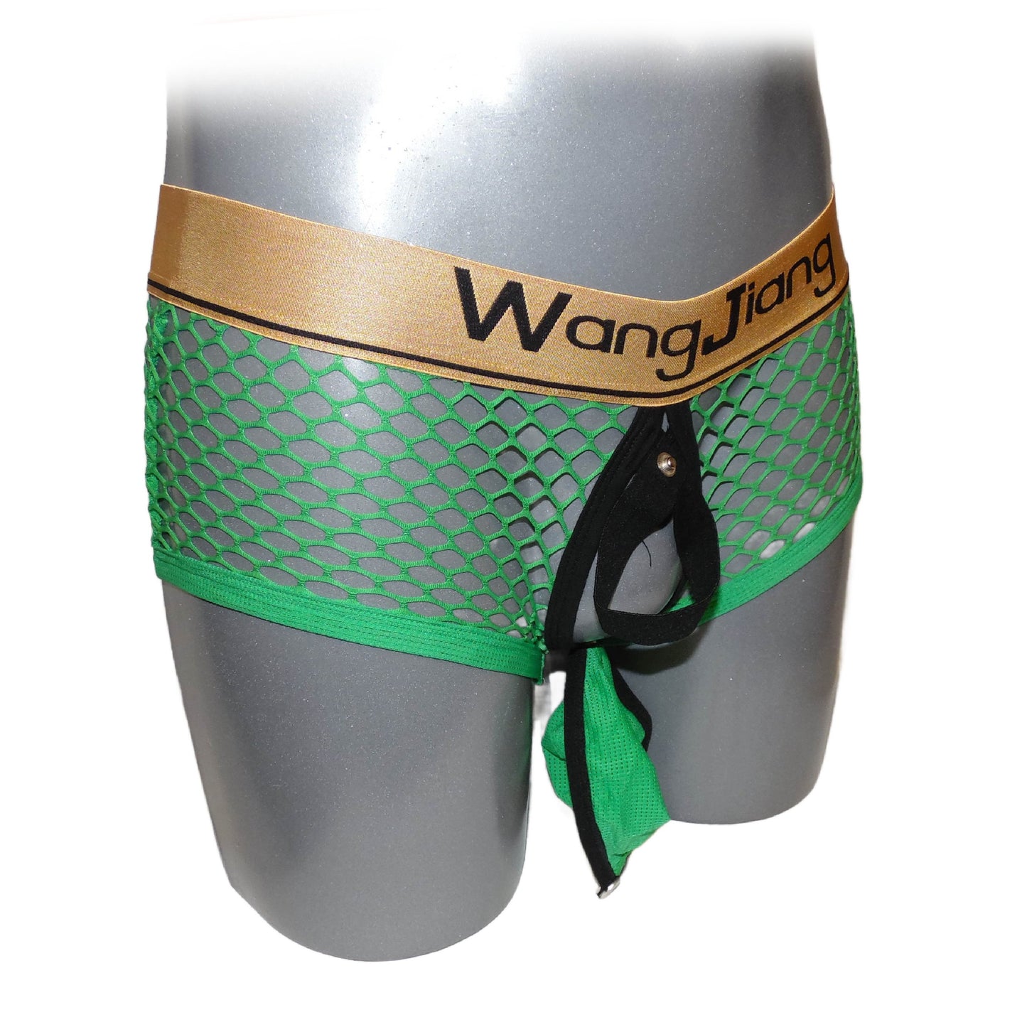 Boxer net design with front opening and holder