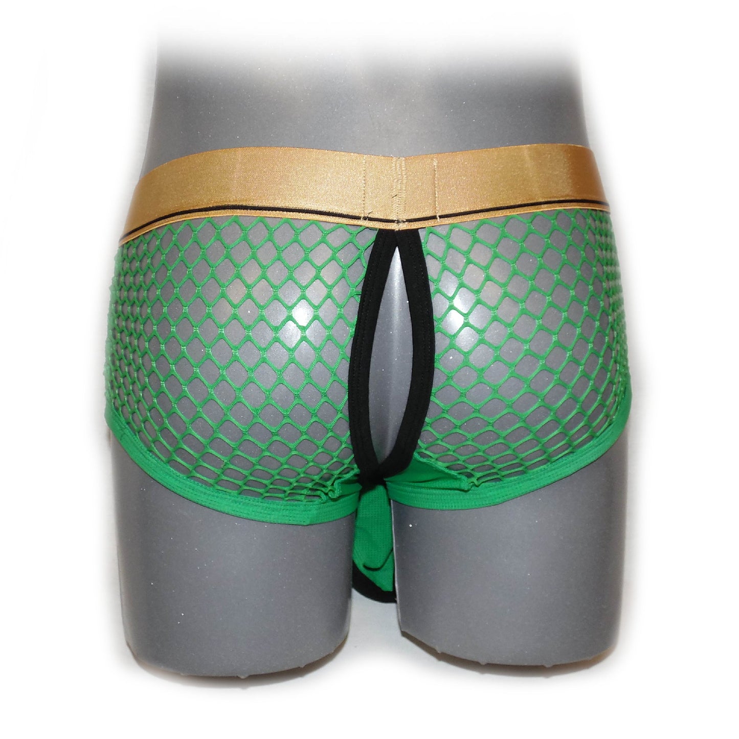 Boxer net design with front opening and holder
