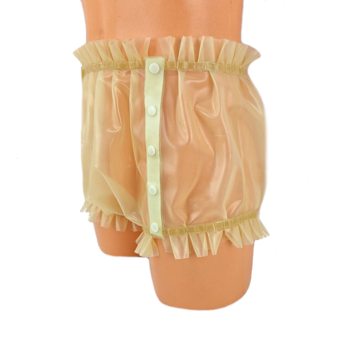 Latex Windelhose mit Knöpfen
